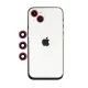 Apple iPhone 14 Shine Kamera Lens - Kırmızı