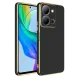 Vivo Y36 Kılıf Volet Silikon - Siyah