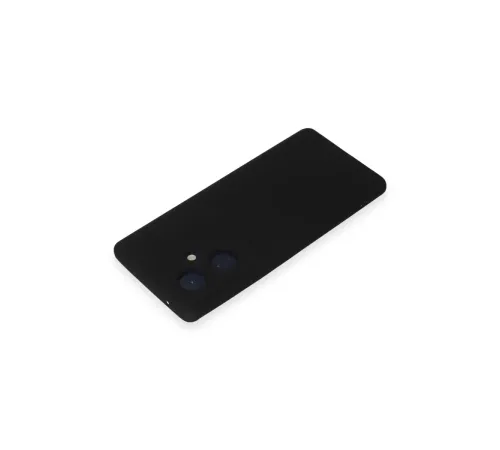 Vivo V29 Lite Kılıf Nano içi Kadife Silikon - Siyah