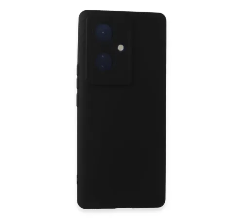 Vivo V29 Lite Kılıf Nano içi Kadife Silikon - Siyah
