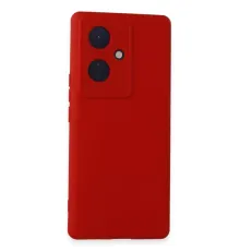 Vivo V29 Lite Kılıf Nano içi Kadife Silikon - Kırmızı