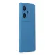 Vivo V29 Lite Kılıf Nano içi Kadife Silikon - Mavi