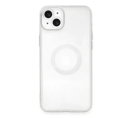 Apple iPhone 14 Plus Kılıf Santa Lens Silikon - Şeffaf