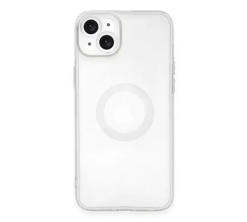 Apple iPhone 14 Plus Kılıf Santa Lens Silikon - Şeffaf