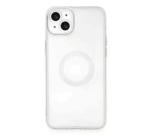 Apple iPhone 14 Plus Kılıf Santa Lens Silikon - Şeffaf