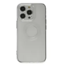 Apple iPhone 14 Pro Kılıf Santa Lens Silikon - Şeffaf
