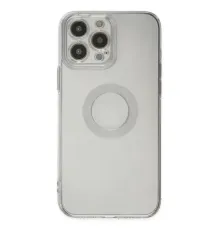 Apple iPhone 14 Pro Max Kılıf Santa Lens Silikon - Şeffaf