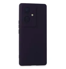 Vivo V29 Lite Kılıf Nano içi Kadife Silikon - Mor