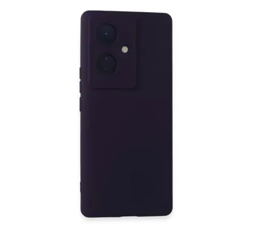 Vivo V29 Lite Kılıf Nano içi Kadife Silikon - Mor