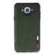 Samsung Galaxy J7 Kılıf Loop Deri Silikon - Yeşil