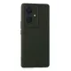 Vivo V29 Lite Kılıf Nano içi Kadife Silikon - Koyu Yeşil