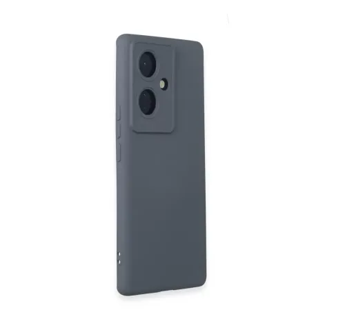 Vivo V29 Lite Kılıf Nano içi Kadife Silikon - Gri