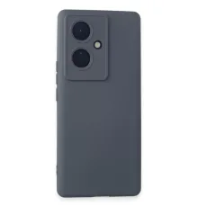 Vivo V29 Lite Kılıf Nano içi Kadife Silikon - Gri