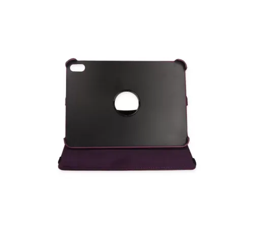 Apple iPad 2022 10.9 (10.nesil) Kılıf 360 Tablet Deri Kılıf - Mürdüm