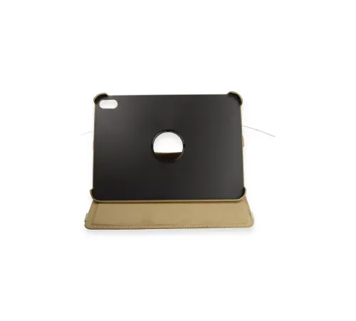 Apple iPad 2022 10.9 (10.nesil) Kılıf 360 Tablet Deri Kılıf - Gold