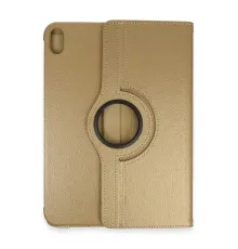 Apple iPad 2022 10.9 (10.nesil) Kılıf 360 Tablet Deri Kılıf - Gold