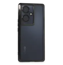 Vivo V29 Lite Kılıf Lensli Silikon - Siyah