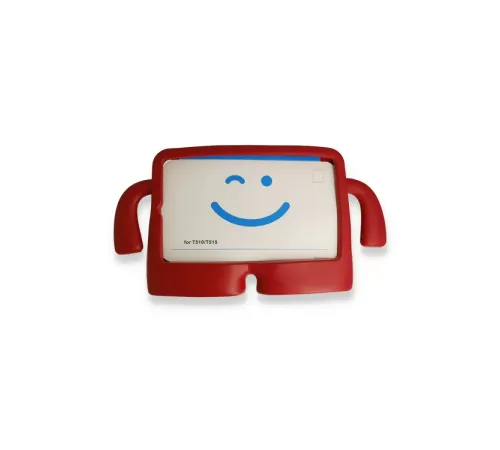Apple iPad 2022 10.9 (10.nesil) Kılıf Karakter Tablet Silikon - Kırmızı