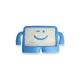 Apple iPad 2022 10.9 (10.nesil) Kılıf Karakter Tablet Silikon - Mavi