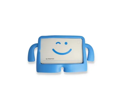Apple iPad 2022 10.9 (10.nesil) Kılıf Karakter Tablet Silikon - Mavi