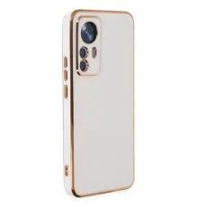 Xiaomi Mi 12T Pro Kılıf Volet Silikon - Beyaz