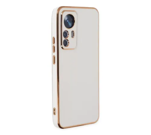 Xiaomi Mi 12T Pro Kılıf Volet Silikon - Beyaz