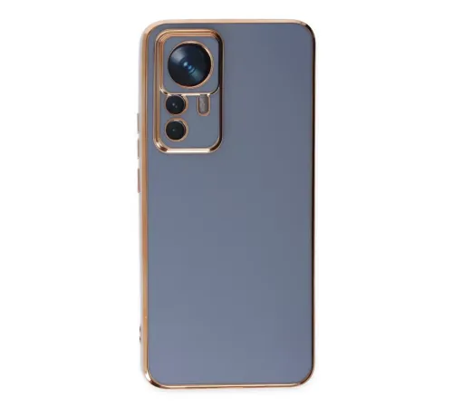 Xiaomi Mi 12T Pro Kılıf Volet Silikon - Mavi
