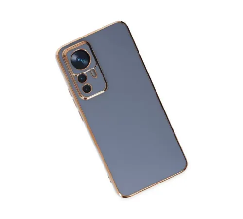 Xiaomi Mi 12T Pro Kılıf Volet Silikon - Mavi