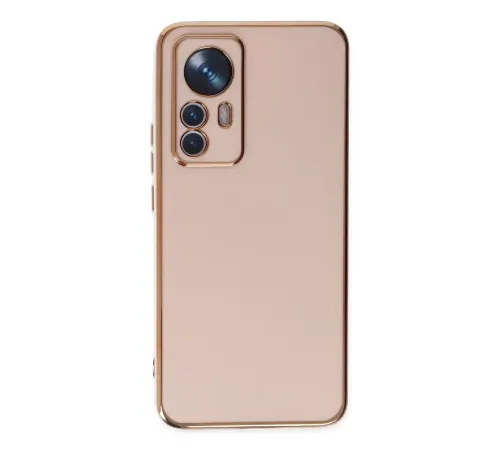 Xiaomi Mi 12T Pro Kılıf Volet Silikon - Pembe