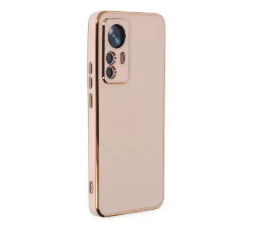 Xiaomi Mi 12T Pro Kılıf Volet Silikon - Pembe