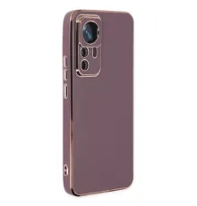 Xiaomi Mi 12T Pro Kılıf Volet Silikon - Mor