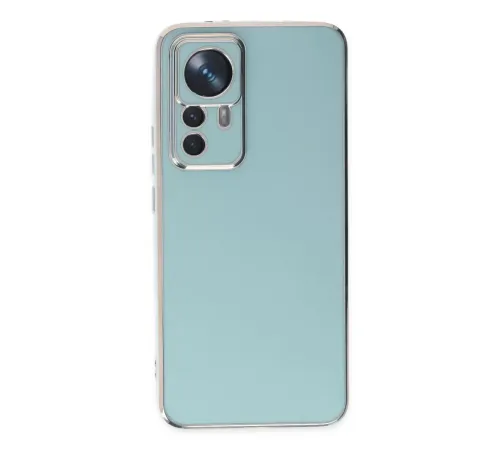 Xiaomi Mi 12T Pro Kılıf Volet Silikon - Açık Yeşil