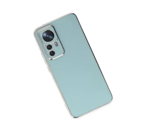 Xiaomi Mi 12T Pro Kılıf Volet Silikon - Açık Yeşil