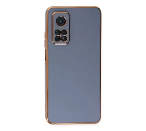 Xiaomi Mi 10T Kılıf Volet Silikon - Mavi