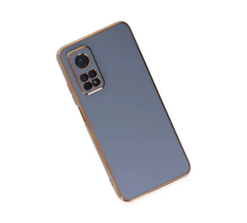 Xiaomi Mi 10T Kılıf Volet Silikon - Mavi