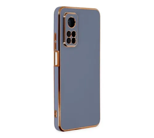 Xiaomi Mi 10T Kılıf Volet Silikon - Mavi