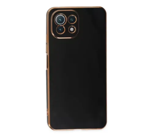 Xiaomi Mİ 11 Lite Kılıf Volet Silikon - Siyah