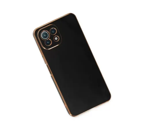 Xiaomi Mİ 11 Lite Kılıf Volet Silikon - Siyah