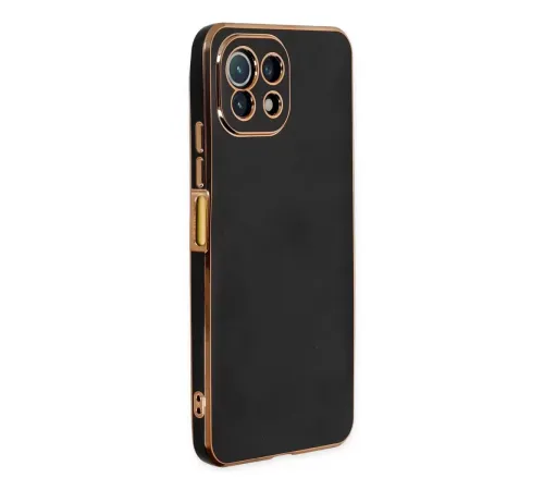 Xiaomi Mİ 11 Lite Kılıf Volet Silikon - Siyah