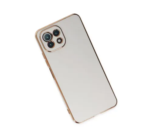Xiaomi Mİ 11 Lite Kılıf Volet Silikon - Beyaz