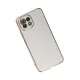 Xiaomi Mİ 11 Lite Kılıf Volet Silikon - Beyaz