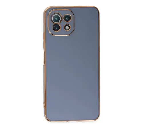 Xiaomi Mİ 11 Lite Kılıf Volet Silikon - Mavi