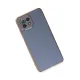 Xiaomi Mİ 11 Lite Kılıf Volet Silikon - Mavi