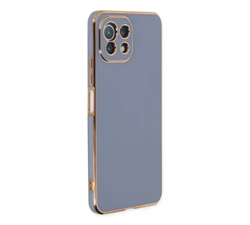 Xiaomi Mİ 11 Lite Kılıf Volet Silikon - Mavi