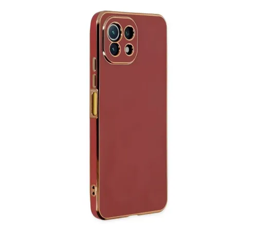 Xiaomi Mİ 11 Lite Kılıf Volet Silikon - Kırmızı
