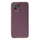 Xiaomi Mİ 11 Lite Kılıf Volet Silikon - Mor