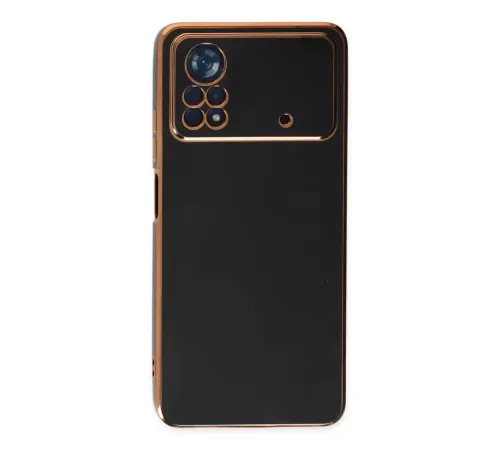 Xiaomi Poco X4 Pro 5G Kılıf Volet Silikon - Siyah