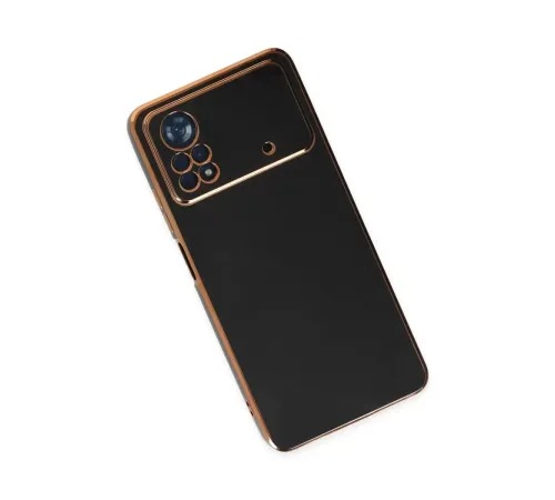 Xiaomi Poco X4 Pro 5G Kılıf Volet Silikon - Siyah