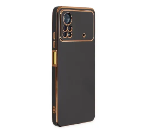 Xiaomi Poco X4 Pro 5G Kılıf Volet Silikon - Siyah