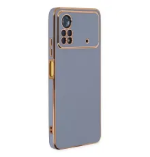 Xiaomi Poco X4 Pro 5G Kılıf Volet Silikon - Mavi